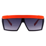 Óculos de Sol Evoke Futurah Esportivo AC17 Black Red/ Red Gray Gradient  TAM 144 mm