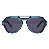Óculos de Sol Evoke Avalanche T06 Retrô Crystal Gray TAM 53 mm
