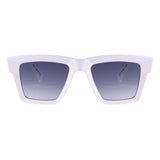 Óculos de Sol Evoke Time Square B02 Retrô Shine White/ Gray Gradient TAM 49 mm
