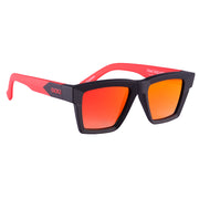 Óculos de Sol Evoke Time Square A19S Retrô Matte Black/ Red Flash TAM 49 mm