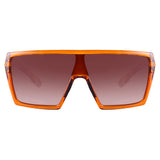 Óculos de Sol Evoke Bionic Alfa G02 Quadrado Crystal Brown/ Brown Gradient  TAM 133 mm