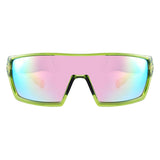 Óculos de Sol Evoke Bionic Beta E01S Retangular Crystal Green flash  TAM 130 mm