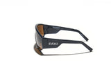 Óculos de Sol Evoke On Court High-end A01 Midnight Shine Silver Brown Total TAM 139 MM
