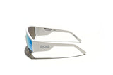 Óculos de Sol Evoke On Court High-end B01S White SIlver Blue Flash TAM 139 MM