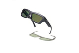 Óculos de Sol Evoke Outlaw High-end A13S Midnight Matte Silver Lilac Flash TAM 56 MM