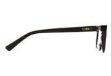 Óculos de Grau Evoke EVK RX2 A02 BLACK SHINE TEMPLE BLACK TAM 54 MM