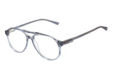 Óculos de Grau Evoke EVK RX3 T01 GRAY CRYSTAL SHINE TAM 56 MM