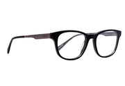 Óculos de Grau Evoke For You DX52 A01 BLACK SHINE GOLD TAM 53 MM