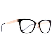 Óculos de Grau Evoke FOR YOU DX21 A01 BLACK SHINE GOLD TAM 52 MM