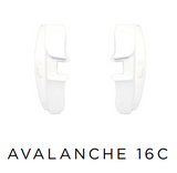 Evoke Side Block Avalanche - 16C White