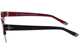 Óculos de Grau Evoke Capo III H01 BLACK RED GUN TAM 49 MM
