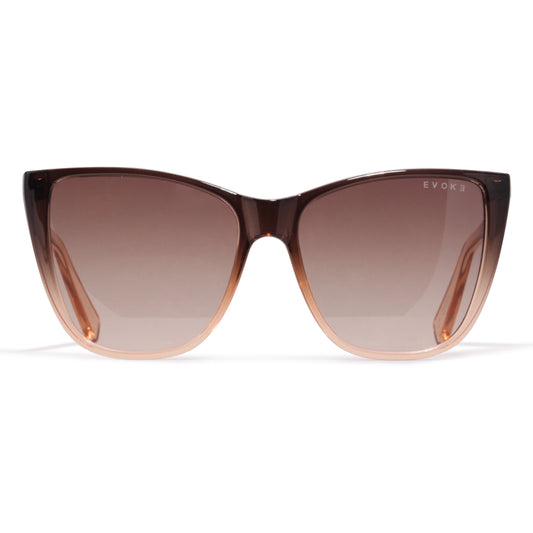 ÓCULOS DE SOL NEW THE GODMOTHER BRT02 CRYSTAL BROWN GRADIENT