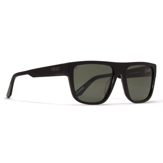 ÓCULOS DE SOL NEW ANVERSE BRA01P BLACK SHINE GREEN POLARIZED