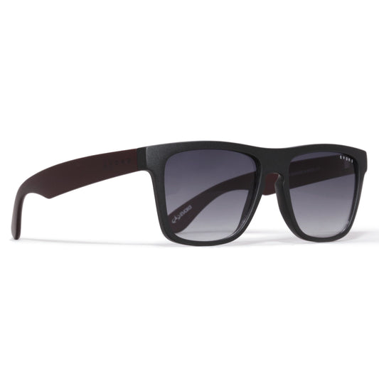 ÓCULOS DE SOL EVK 24 AC11 BLACK MATTE BORDEAUX GRAY GRADIENT