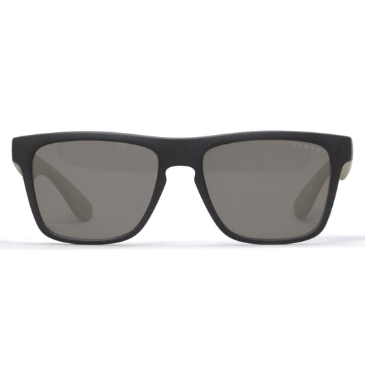ÓCULOS DE SOL EVK 24 AE11 BLACK MATTE OLIVE GREEN TOTAL
