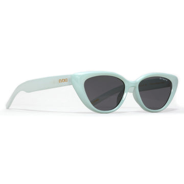 SUNGLASSES DESOL EVK 50 E01 TRANSLUCENT AQUAMARINE GRAY TOTAL