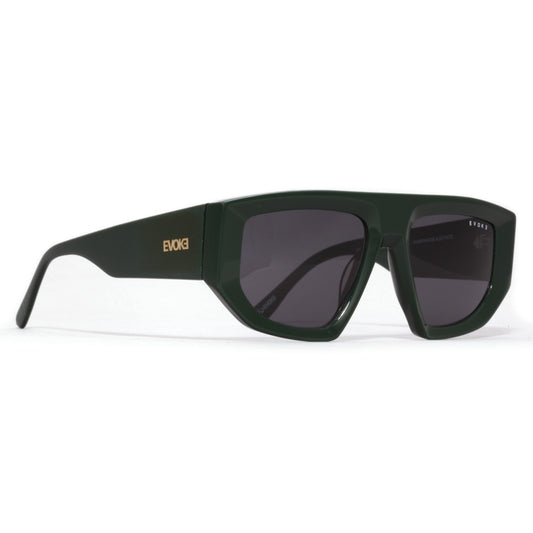 ÓCULOS DE SOL EVK 59 E01 GREEN SHINE GRAY TOTAL