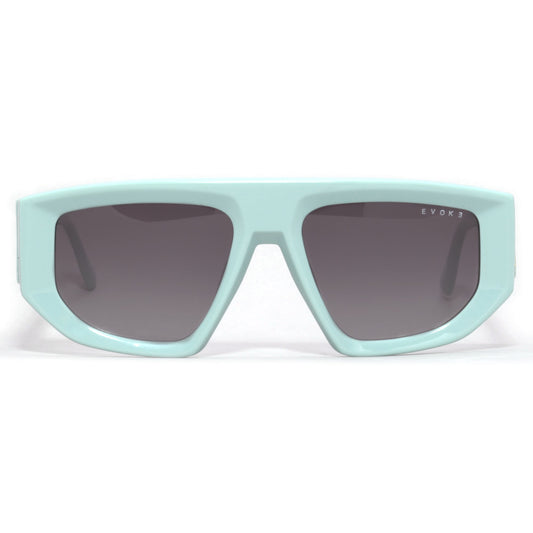 ÓCULOS DE SOL EVK 59 E02 PASTEL MINT SHINE GRAY GRADIENT