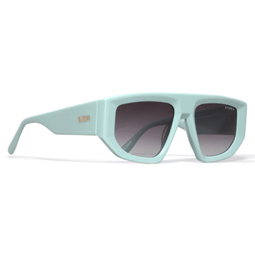 ÓCULOS DE SOL EVK 59 E02 PASTEL MINT SHINE GRAY GRADIENT
