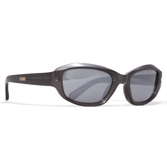 ÓCULOS DE SOL EVK 61 E01 METALIC GRAY SILVER MIRROR