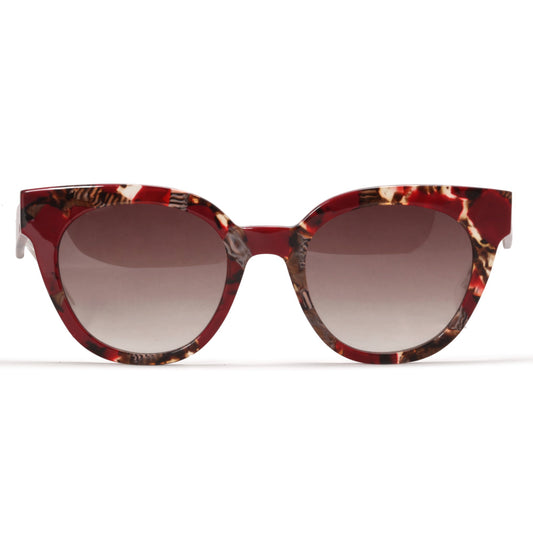 Gafas de sol EVK 35 BRG21 Demi Wine Gold Brown Gradient