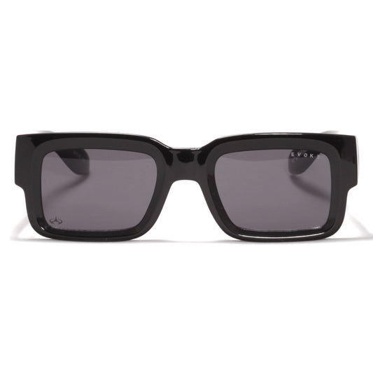 Óculos de Sol Evoke X Henrique Fogaça Lodown HFA01 Black Shine Gray