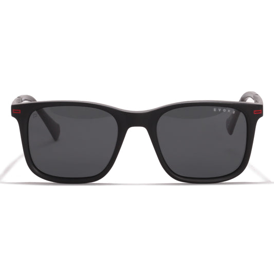 Óculos de Sol Evoke EVK RX78S A11P Matte Black Gray Polarized