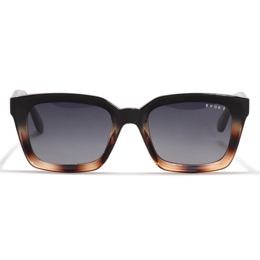 Óculos de Sol Evoke For You DS100 A21 Black Shine Turtle Gray