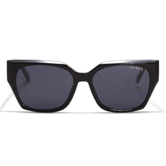 Óculos de Sol Evoke For You DS102 A01 Black Shine Gray