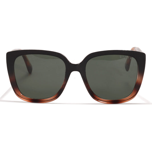Óculos de Sol Evoke For You DS104 A21 Black Shine Turtle Green