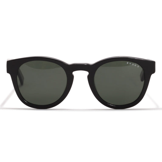 Óculos de Sol Evoke Uprise DS2 BRA02P Black Shine Green Polarized