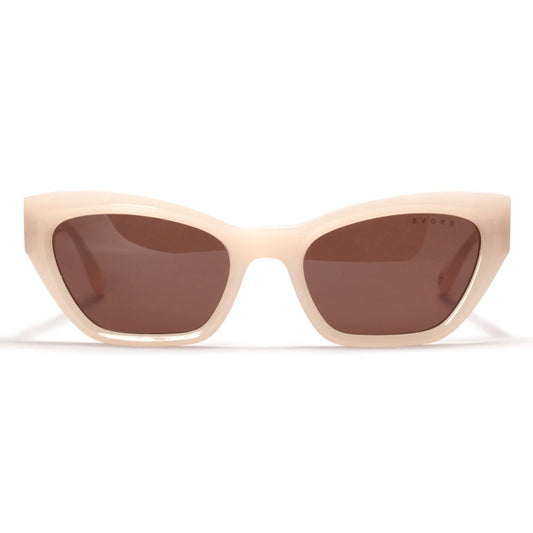 Óculos de Sol Evoke EVK 42 N01 Milky Nude Brown