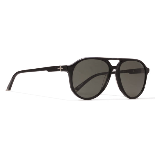 Óculos de Sol Evoke Capo IX A02P Black Shine Green Polarized