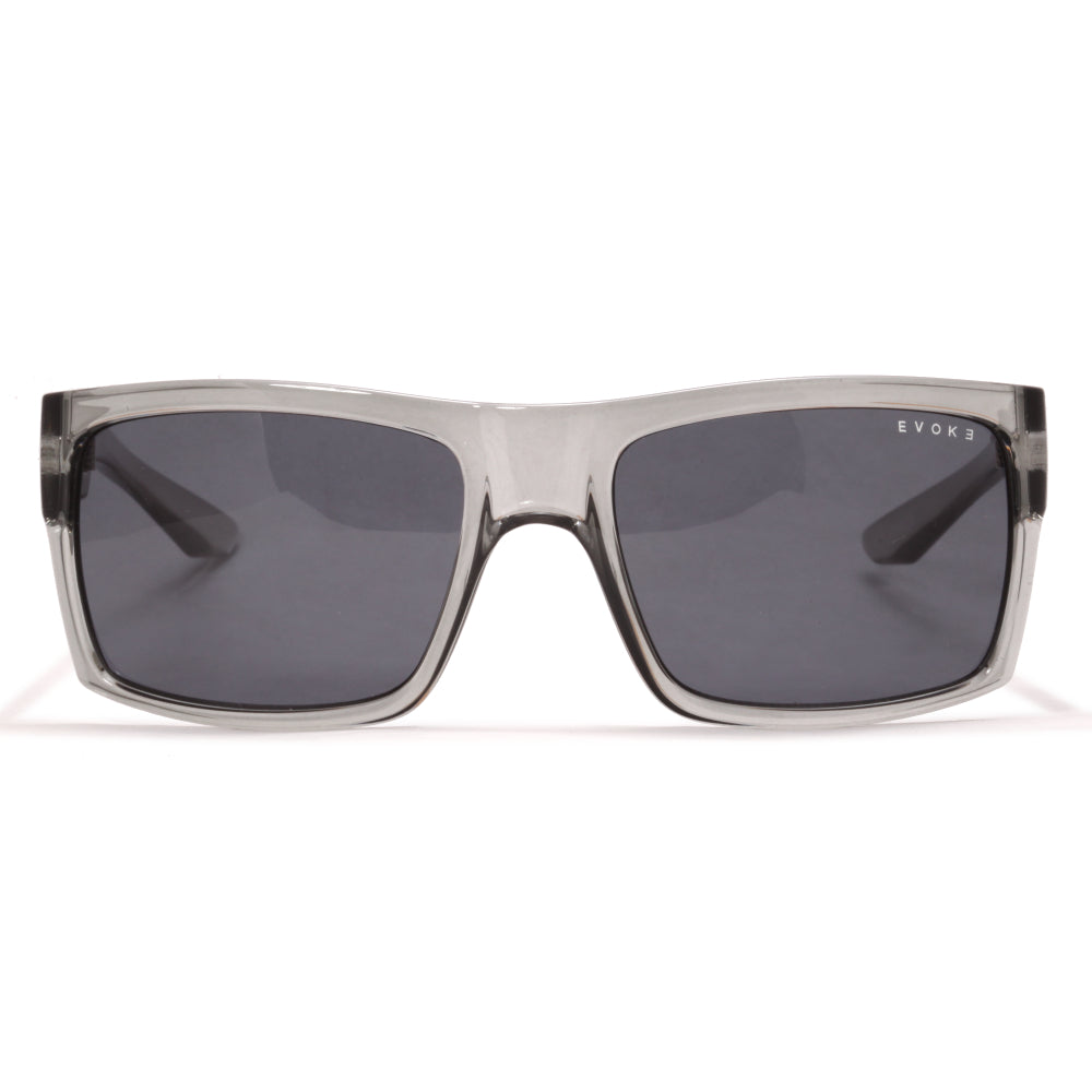 ÓCULOS DE SOL EVOKE THE CODE II BRH01 CRYSTAL GRAY – Evoke Store