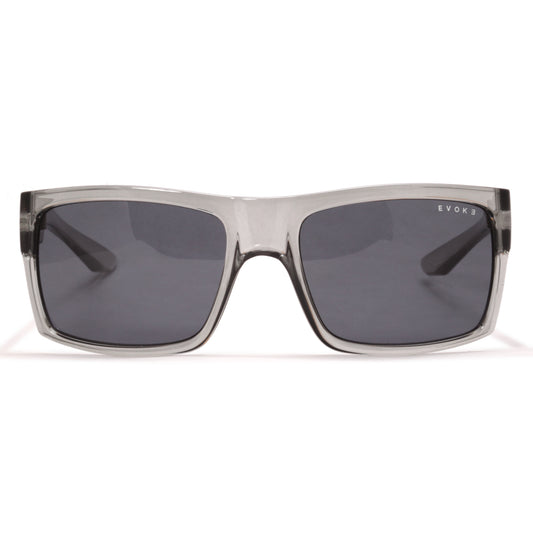 ÓCULOS DE SOL EVOKE THE CODE II BRH01 CRYSTAL GRAY