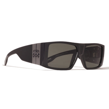 ÓCULOS DE SOL EVOKE NEW BOMBER BRH01B BLACK SHINE GREEN TOTAL