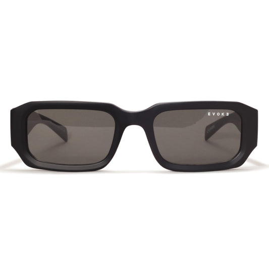 ÓCULOS DE SOL EVOKE EVOKE FOR YOU DS97 A11 MATTE BLACK GREEN TOTAL