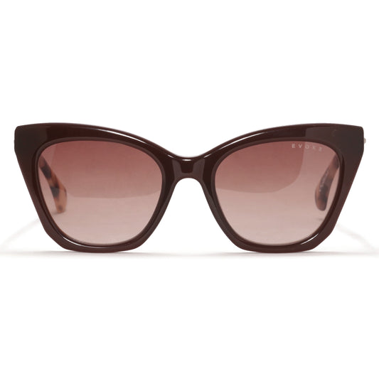 ÓCULOS DE SOL EVOKE EVK 69 G01 BROWN SHINE BROWN GRADIENT