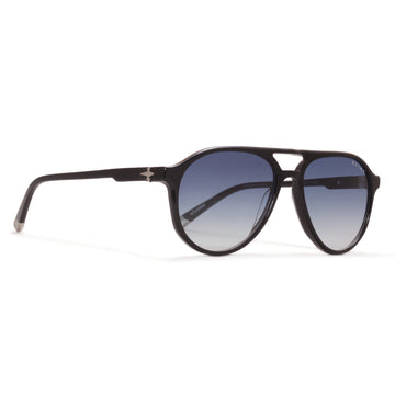 Óculos de Sol Evoke Capo IX A01 Black Shine Gray Gradient
