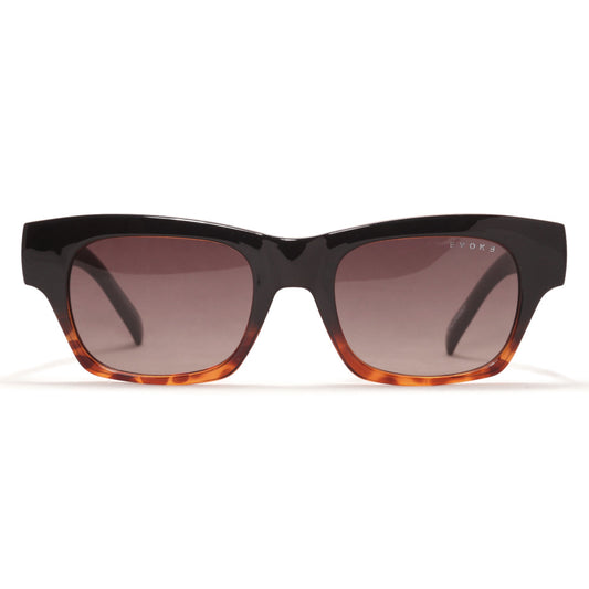 Óculos de Sol Evoke For You DS109 G23 Black Shine Turtle Brown Gradient