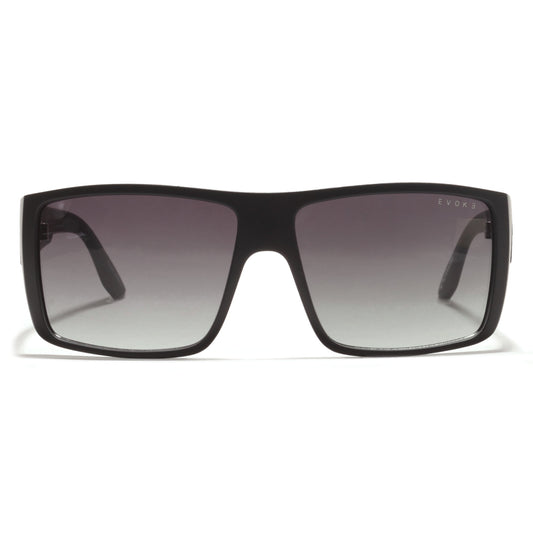 Óculos de Sol Evoke Code BRA13 Matre Black Green Gradient