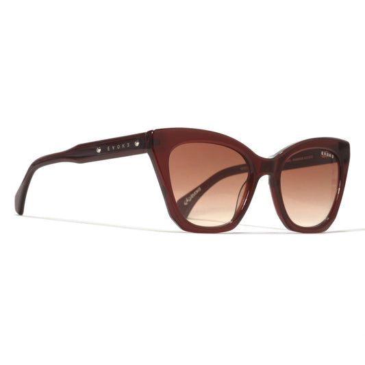 EVOKE SUNGLASSES EVK 69 G02 CRYSTAL BROWN