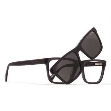GAFAS GRADUADAS EVOKE CLIP ON VIP H02P CRYSTAL GRAY POLARIZADAS
