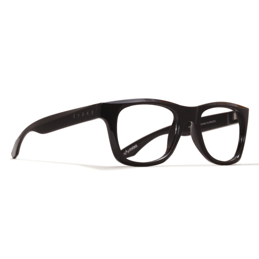 ÓCULOS DE GRAU EVOKE OPTICAL DIAMOND XA01 BLACK SHINE