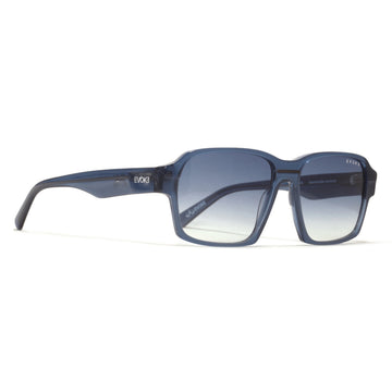 EVOKE EVK RX71S D02 CRYSTAL BLUE BLUE GRADIENT SUNGLASSES