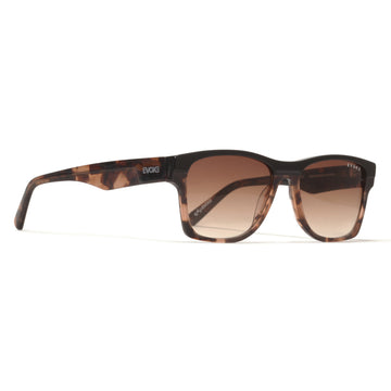 EVOKE EVK RX72S A02 BLACK TURTLE BROWN GRADIENT SUNGLASSES