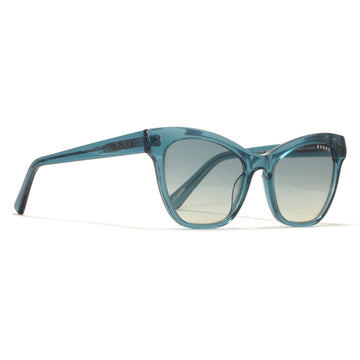 EVOKE FOR YOU DX173S D02 CRYSTAL BLUE BLUE GRADIENT SUNGLASSES