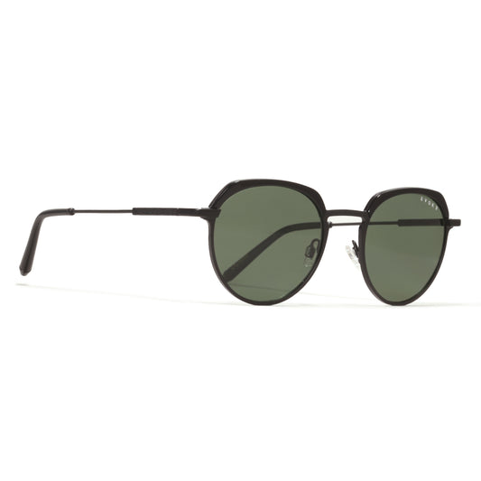 ÓCULOS DE SOL EVOKE SHELBY 03 09BP BLACK MATTE BLACK GREEN TOTAL POLARIZED