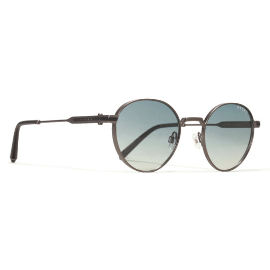 ÓCULOS DE SOL EVOKE SHELBY 05 02BS MATTE GUN GREEN GRADIENT