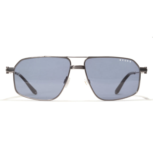 Gafas de Sol Evoke Shelby 06T Titanium 02A Gun Shine Black Blue Gradient